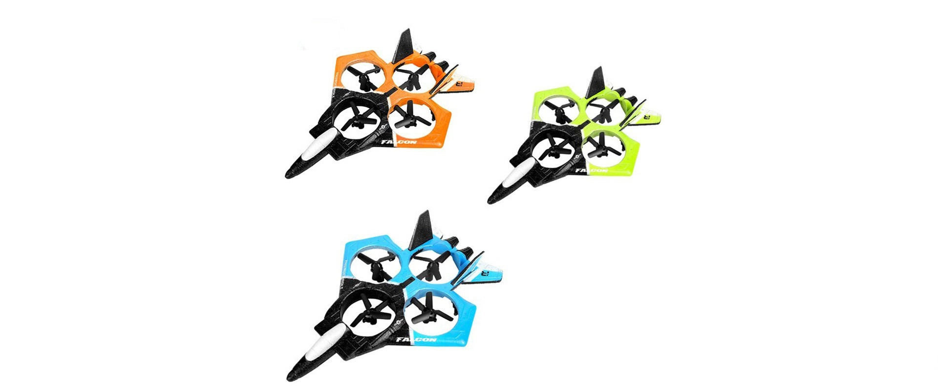 Самолет-квадрокоптер с дистанционным управлением