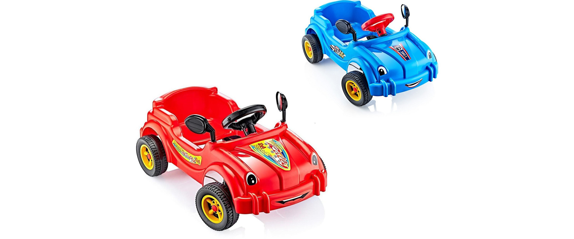 Игрушка Машина-каталка педальная Cool Riders, с клаксоном