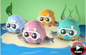 Веселый осьминог